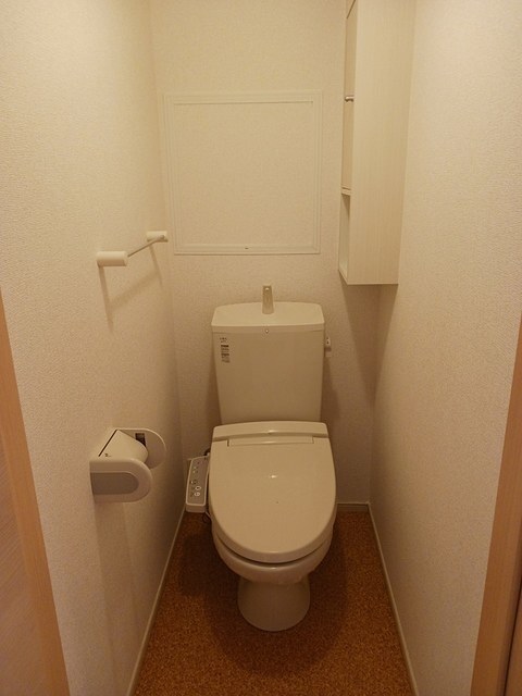 拡大写真:シエルブルー多摩 2階202の〜トイレの時間も大切なひととき〜