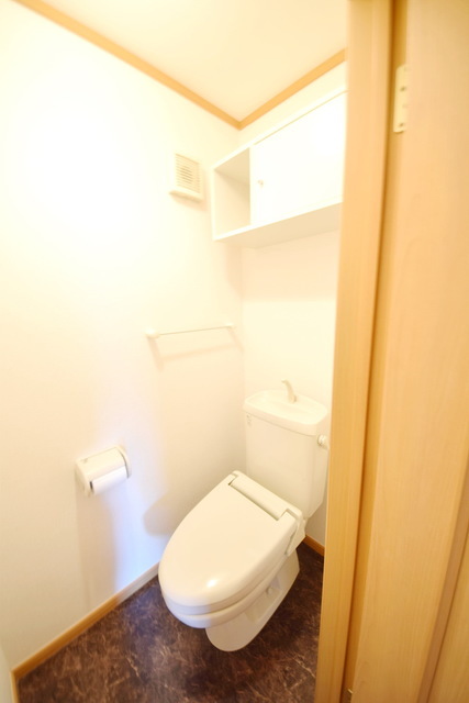 拡大写真:アルバグランデ 2階202の〜トイレの時間も大切〜