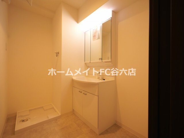 拡大写真:パークス堺筋本町 9階901の洗面所