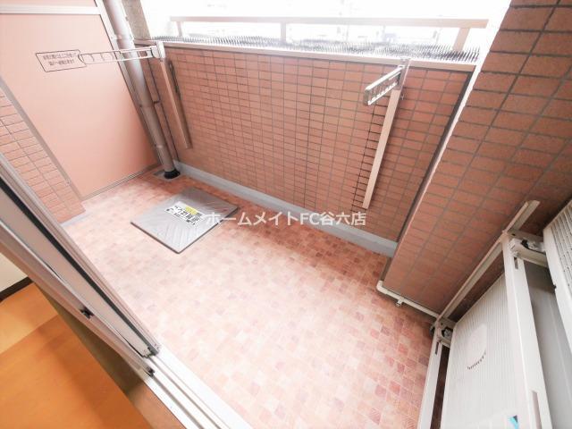 拡大写真:CITY SPIRE上町台 9階904のバルコニー