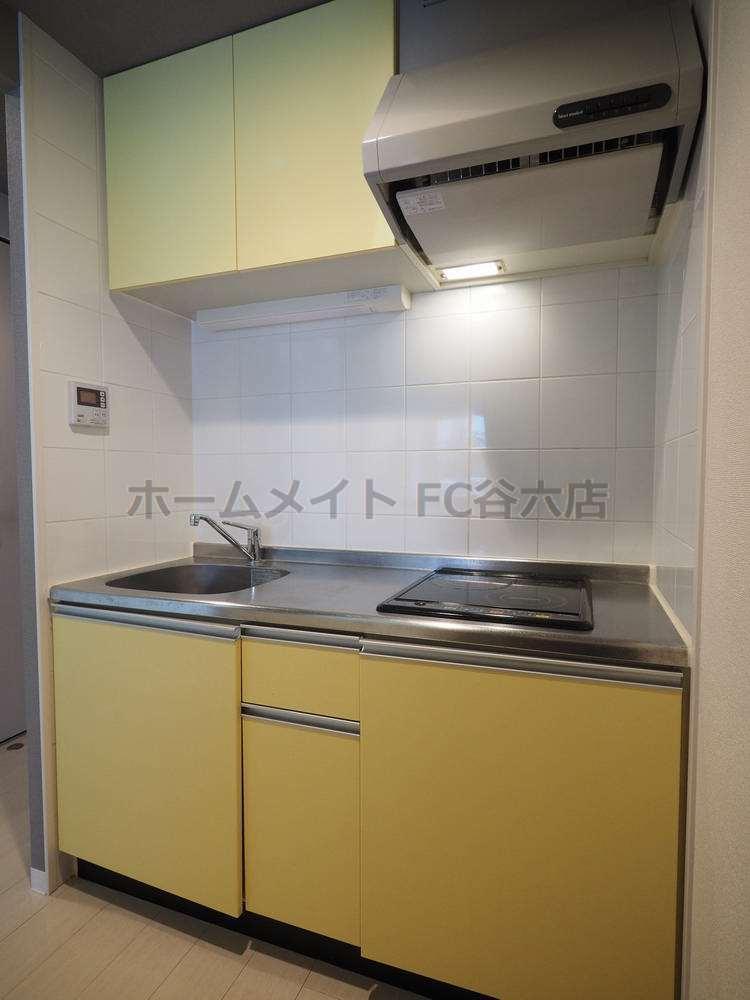 拡大写真:シティヒルズ安堂寺 6階607のキッチン