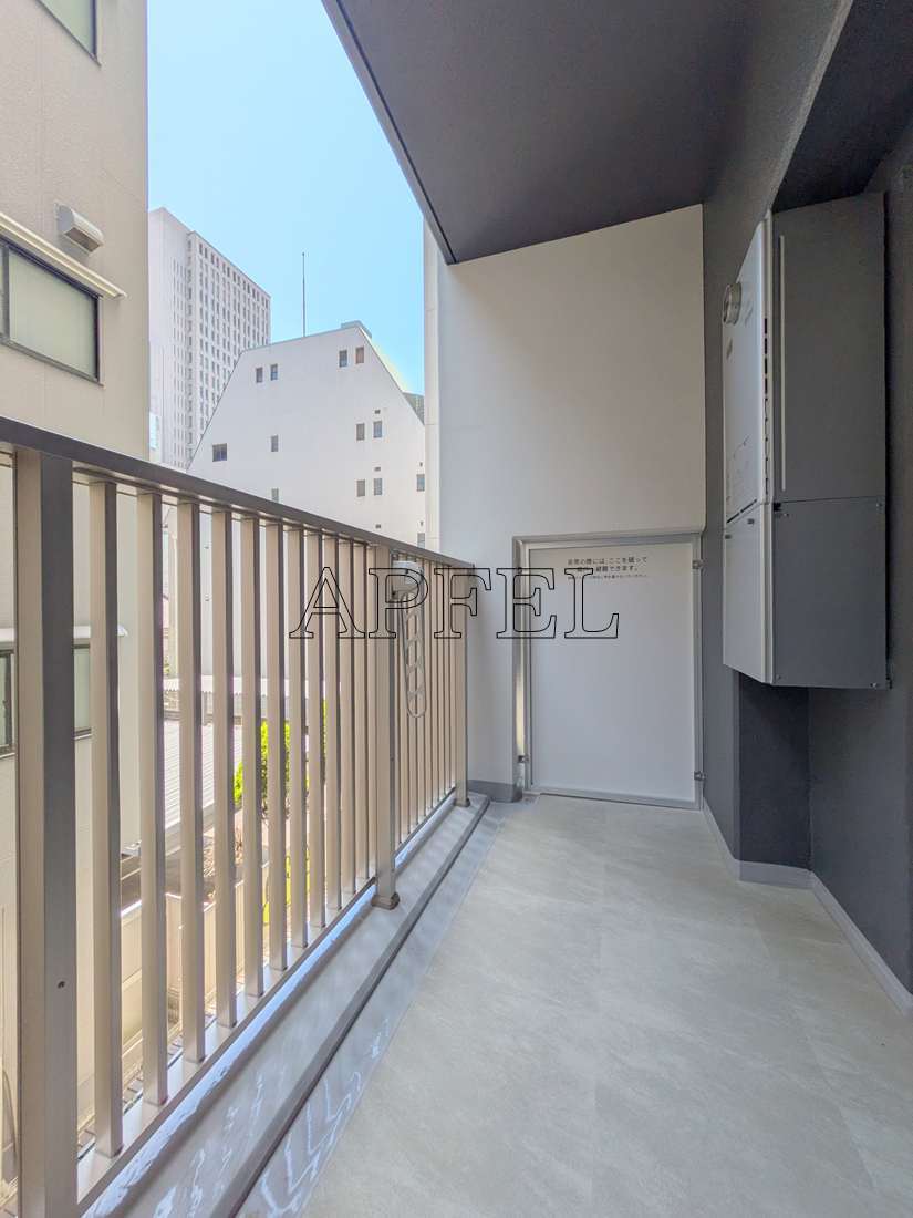 拡大写真:アーバネックス谷町四丁目 3階306のバルコニー