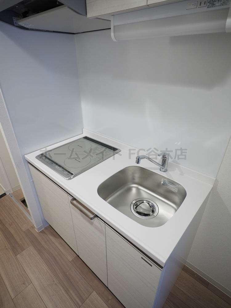 拡大写真:プレサンス梅田北オール 2階201のキッチン