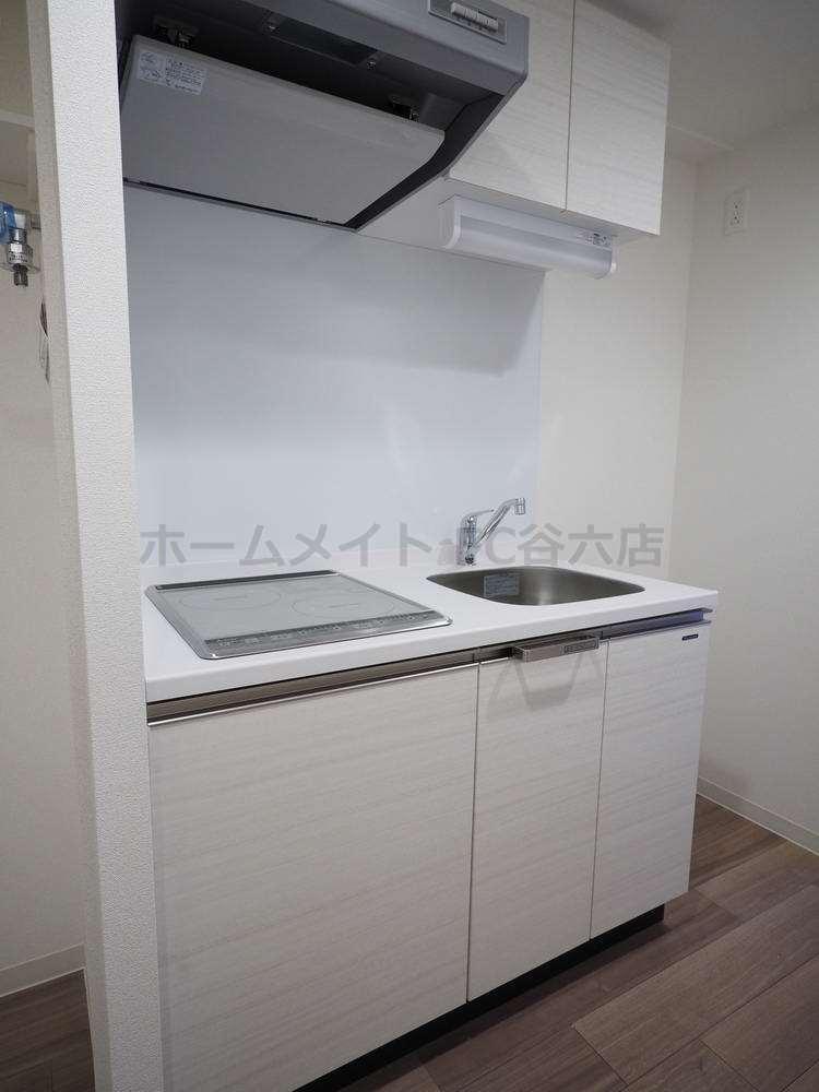 拡大写真:プレサンス梅田北オール 2階201のキッチン