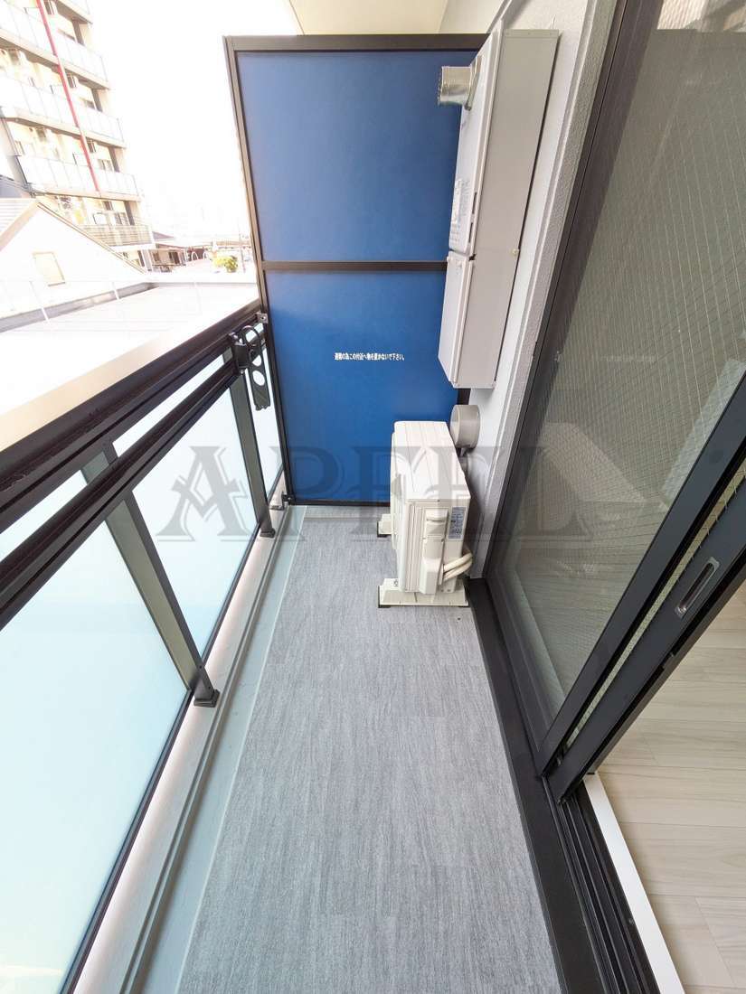 拡大写真:S-RESIDENCE福島玉川Tres 5階502のバルコニー