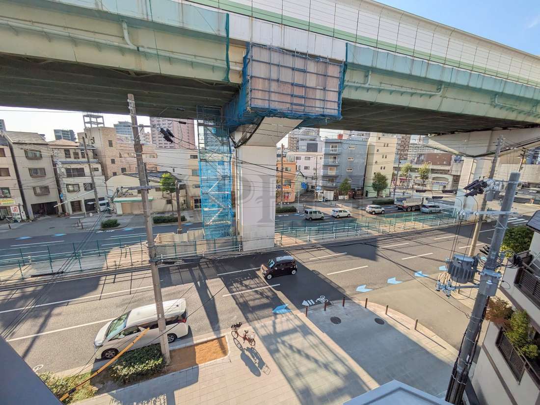 拡大写真:S-RESIDENCE福島玉川Tres 5階502の展望