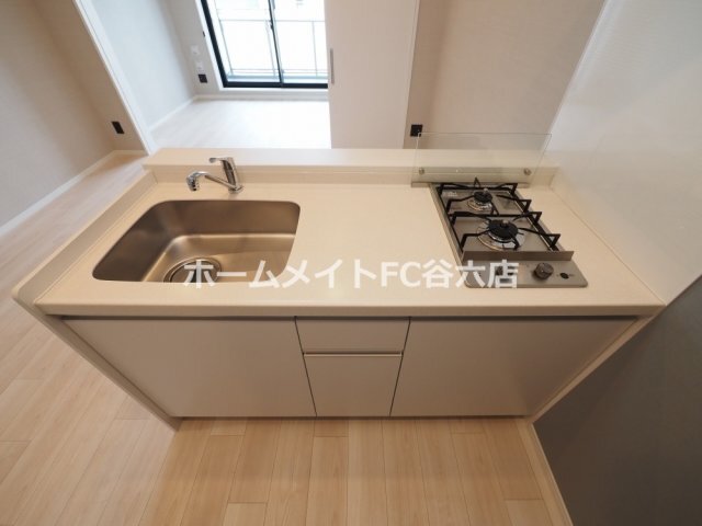 拡大写真：ブエナビスタ難波タワー 5階501のキッチン