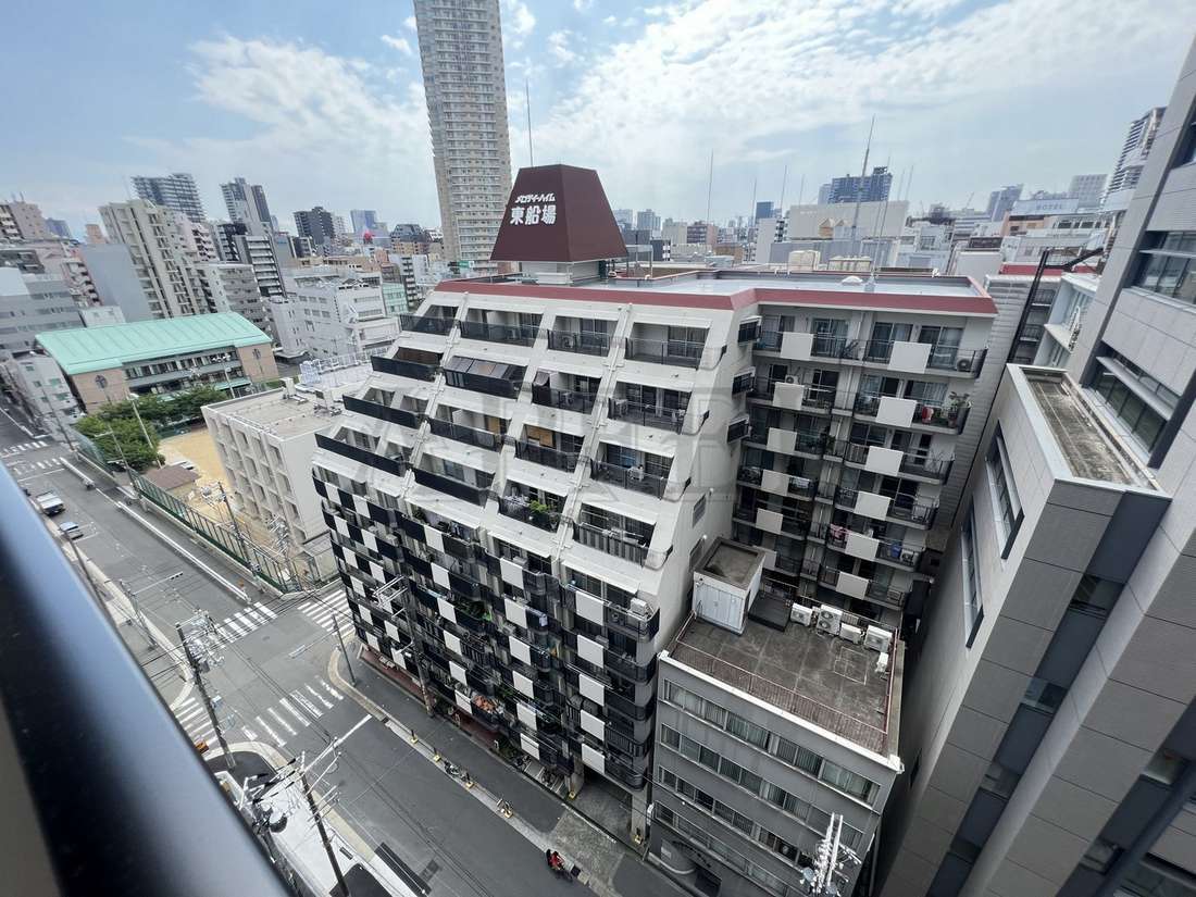拡大写真:CITY PAL CREST TANIMACHI 5階506の展望