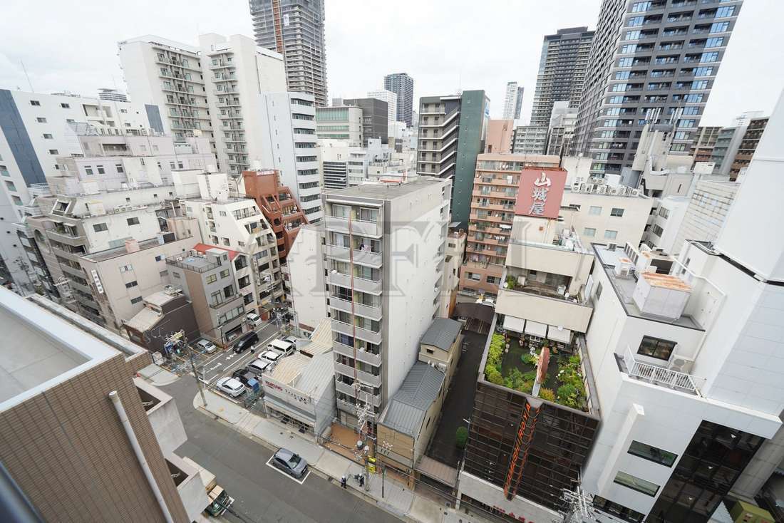 拡大写真:S-RESIDENCE堺筋本町Deux 2階202の展望