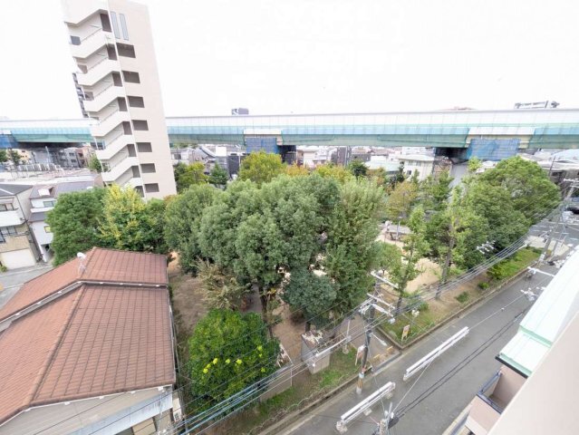 拡大写真:アパートメント玉川 2階202の展望