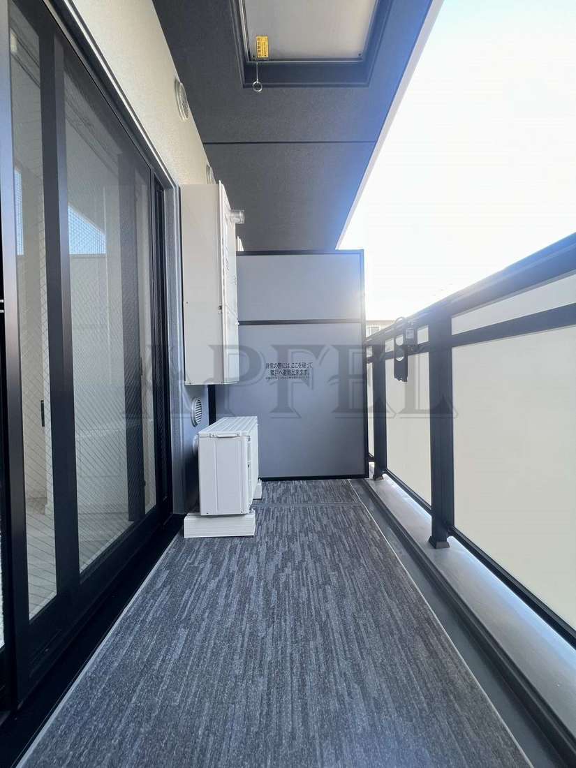 拡大写真:S-RESIDENCE福島Alovita 10階1002のバルコニー