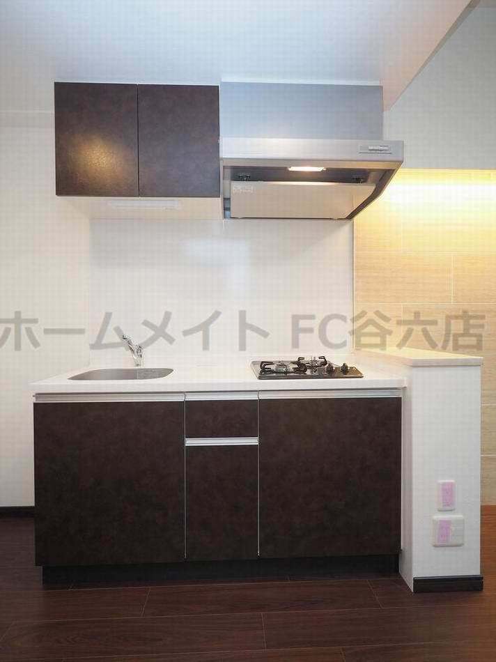 拡大写真:プレジオ十三 3階301のキッチン