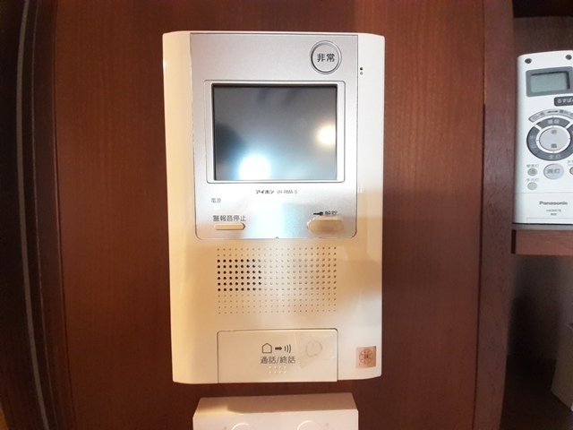 拡大写真:アトモスももち 17階1706のセキュリティ