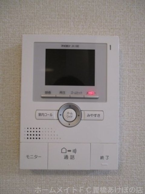 拡大写真:フィールーム歩 1階102のセキュリティ