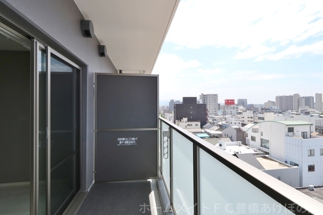 拡大写真:ベルオレイル 9階903のバルコニー