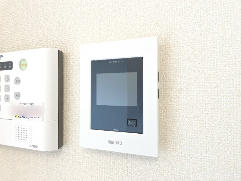 拡大写真:アぺーゴ B 2階203のセキュリティ