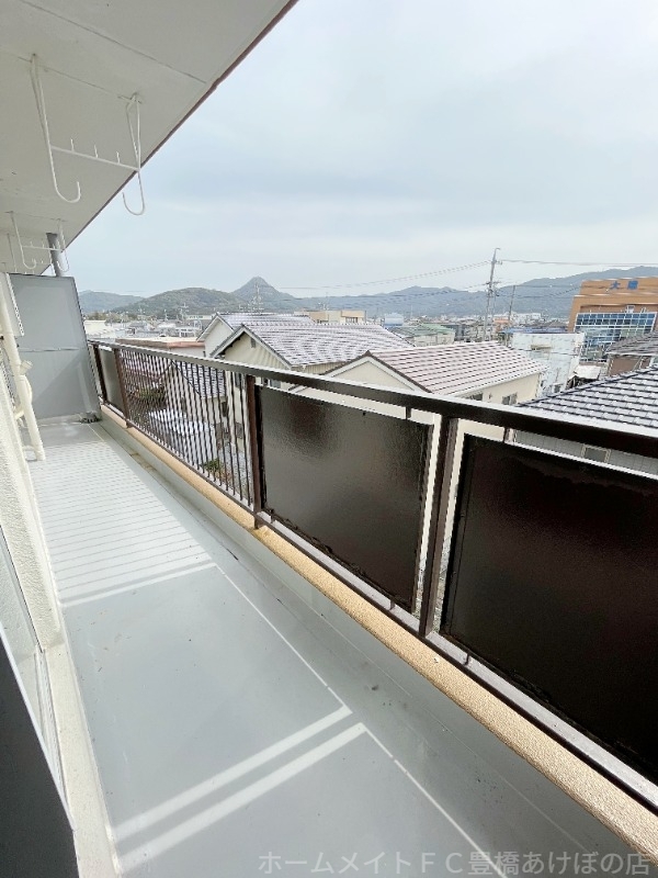 拡大写真:ぼたん 3階307のバルコニー