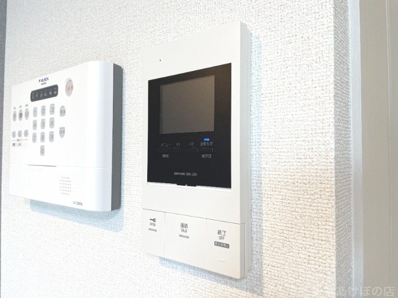 拡大写真:ヒカルサ豊橋小池 1階102のセキュリティ