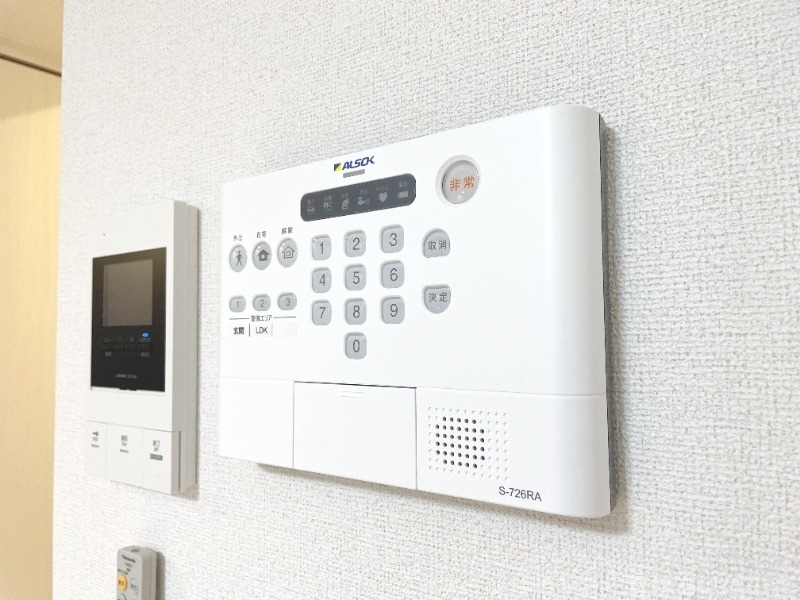 拡大写真:ヒカルサ豊橋小池 1階105のセキュリティ