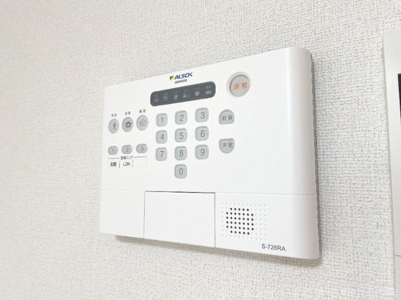 拡大写真:ヒカルサ豊橋小池 1階106のセキュリティ