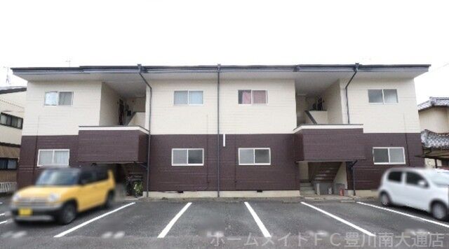 拡大写真:ルミエール城北 1階2Dの外観写真