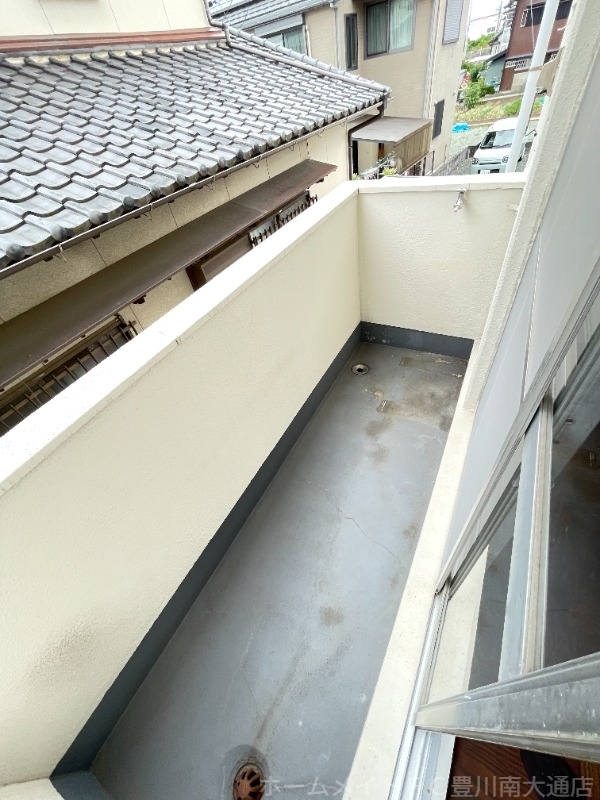 拡大写真:コーポ倉屋敷 2階201のバルコニー