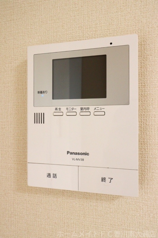 拡大写真:ウインドワートEAST 2階E201のセキュリティ