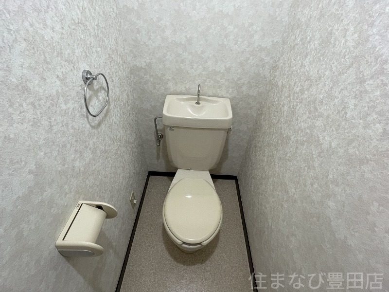 拡大写真:第2杉山ビル 2階201のトイレ