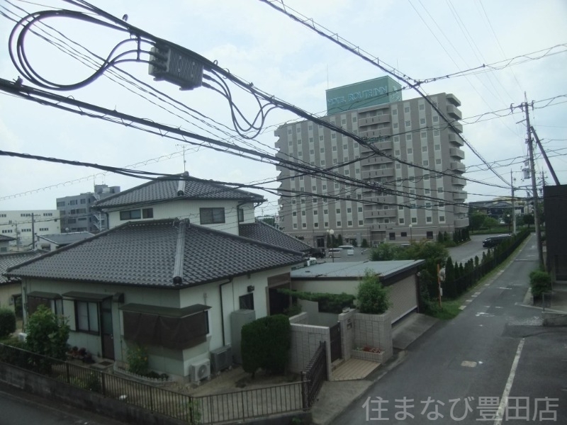 拡大写真:ハイツ朝日ヶ丘 A棟 1階102の2階からの眺望
