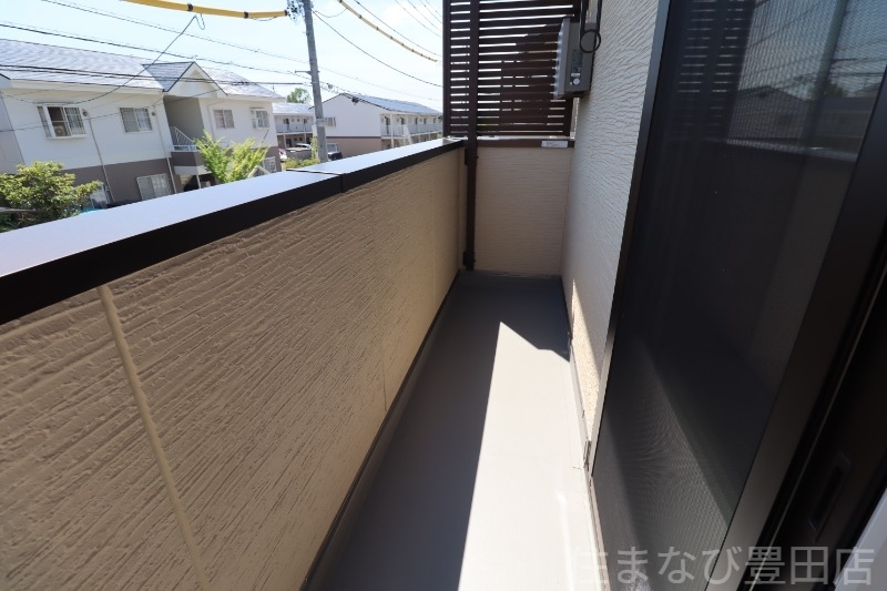 拡大写真:美扇 1階1のバルコニー