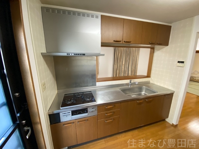 拡大写真:永覚新町貸家 1階1のキッチン
