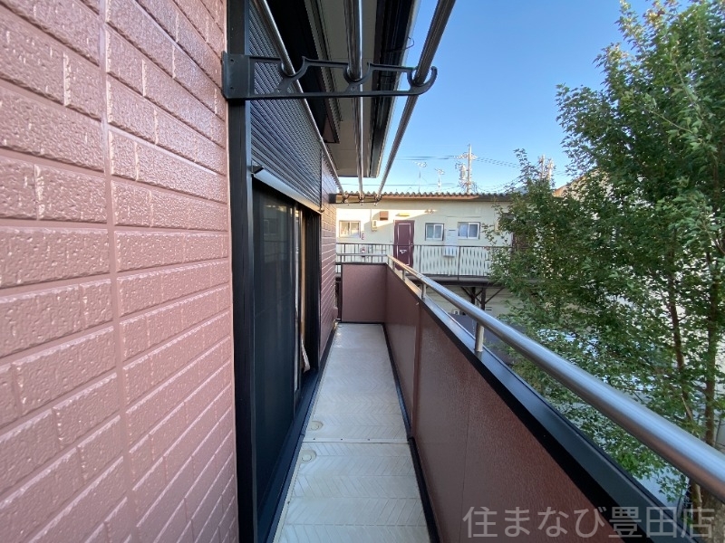 拡大写真:永覚新町貸家 1階1のバルコニー