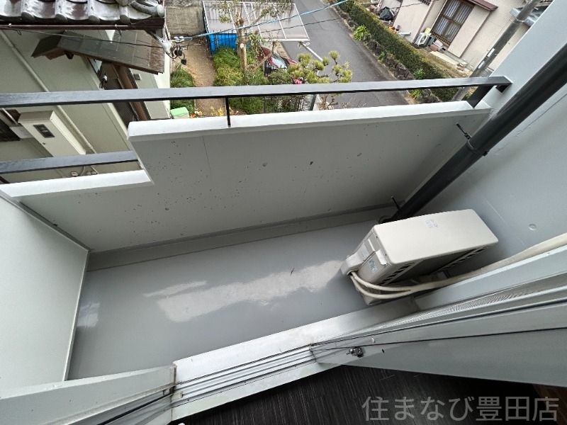 拡大写真:GATHER24 2階201のバルコニー