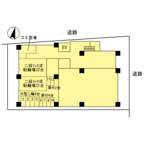 拡大写真:吹田市岸部南1丁目 5階505の外観