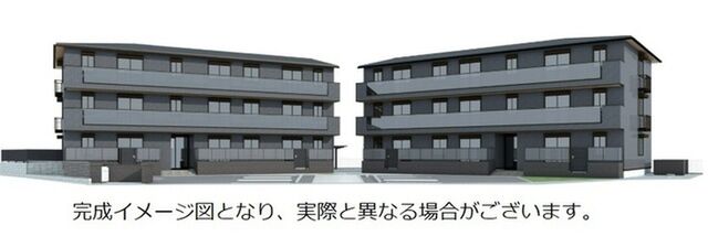 拡大写真:茨木市東奈良2丁目 3階301の外観