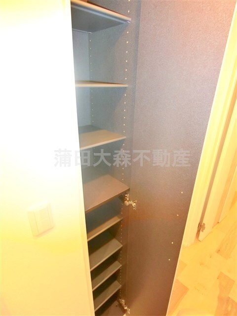 拡大写真:大田区西蒲田1丁目 1階103の玄関収納