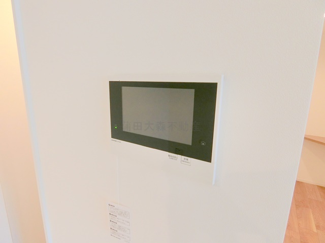 拡大写真:アバンテ池上 4階404のモニター付きインターホン
