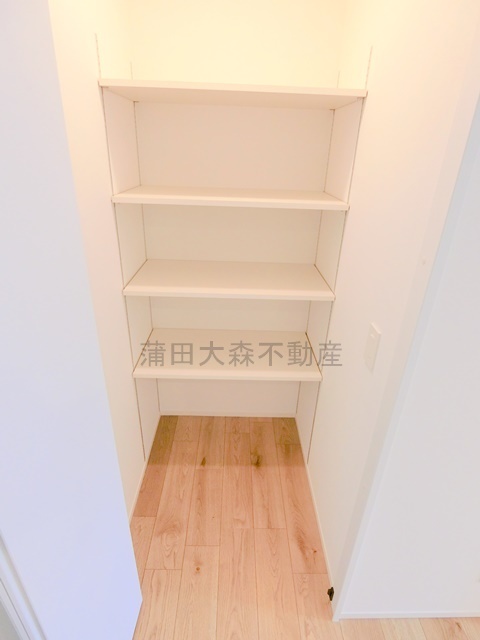 拡大写真:アバンテ池上 4階404のリビング収納