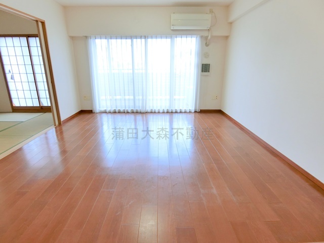 拡大写真：オーベルグランディオ萩中２号棟 8階813のLDK16.4帖