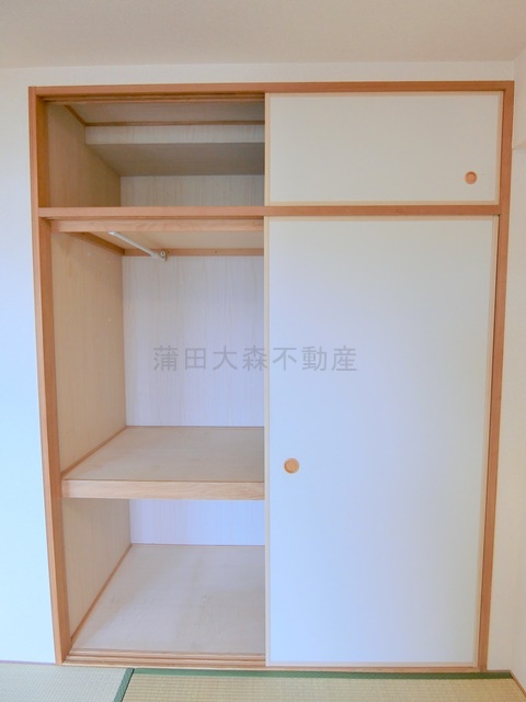 拡大写真：オーベルグランディオ萩中２号棟 8階813の和室の収納