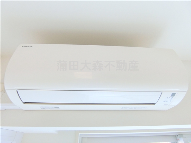 拡大写真:ウイングプレミア蒲田 2階202のエアコン