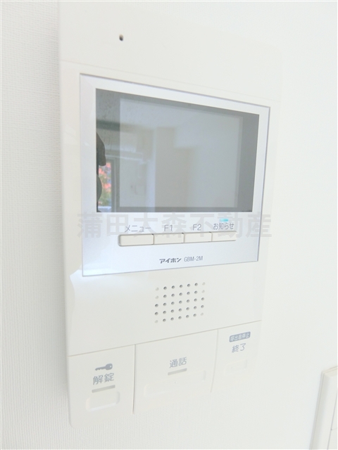 拡大写真:ウイングプレミア蒲田 2階202のTVモニター付オートロック