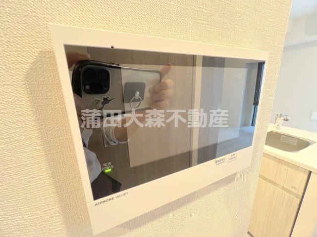拡大写真:シーズンフラッツ大森ブライト 8階801のTVモニター付オートロック