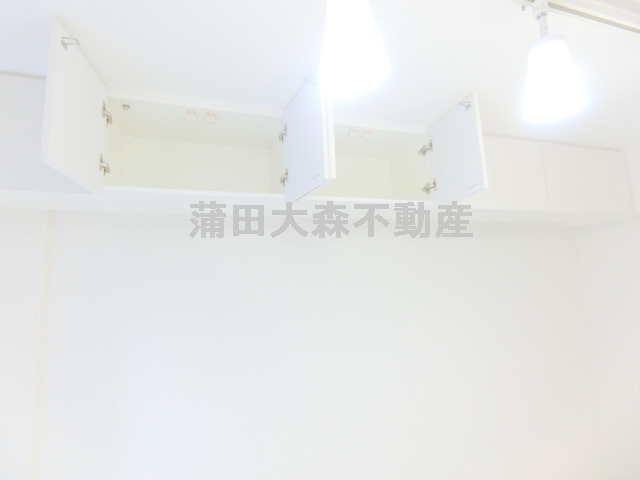 拡大写真:ブライズ蒲田EAST 1階103の洋室吊戸棚収納!