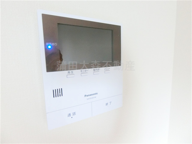 拡大写真:グランピア蒲田 3階302のTVモニター付オートロック