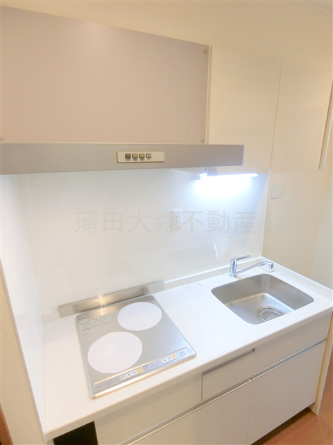 拡大写真:グランピア蒲田 3階302の2口IHシステムキッチン