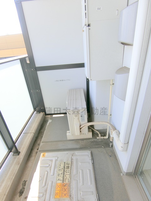 拡大写真:デュオステージ蒲田 13階1304のバルコニー