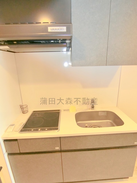 拡大写真:デュオステージ蒲田 13階1304の2口IHキッチン