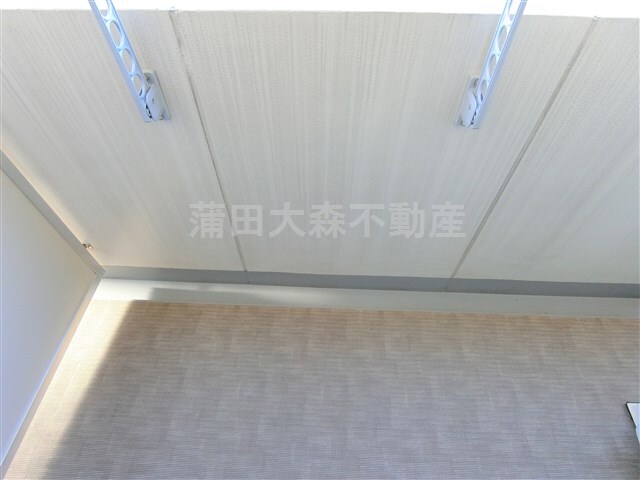 拡大写真：プレール・ドゥーク下丸子 1階105のバルコニー
