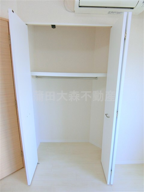 拡大写真:スカイコートパレス蒲田 4階402の収納 クローゼット